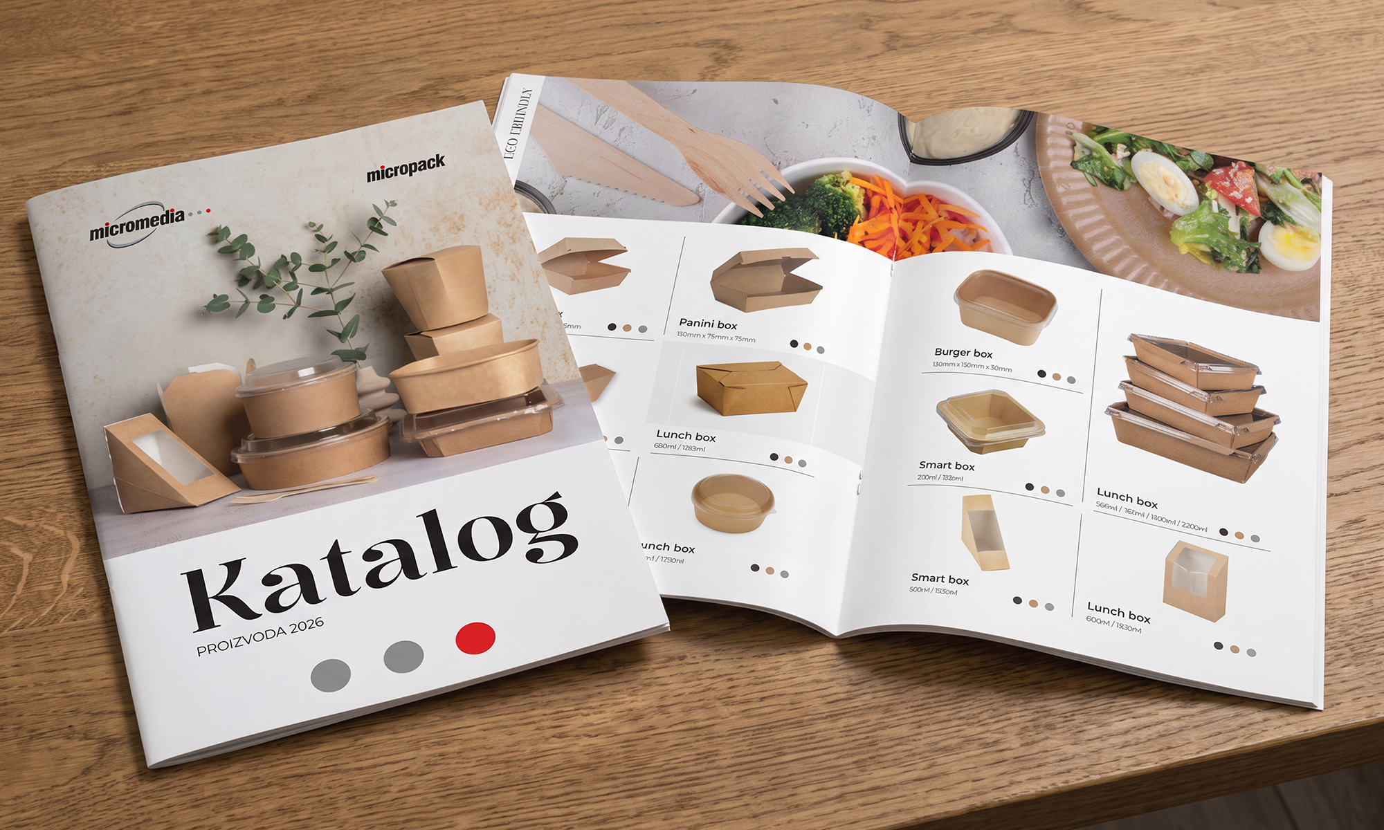 Micromedia i Micropack — Dizajn kataloga proizvoda — Micromedia